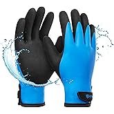 KAYGO Winter Waterproof Thermal Work Gloves, Double Latex Coated, Insulated Warm Liner For Cold Weather, KG145