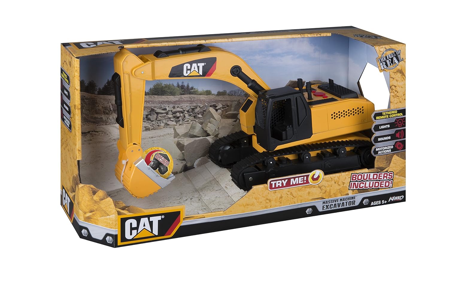 massive machine excavator