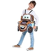 Tow Mater Costume, Official Disney Cars Costume for Kids, 3D Foam Halloween Costume