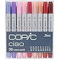 Copic Marker I36B Ciao Markers Set B, 36-Piece