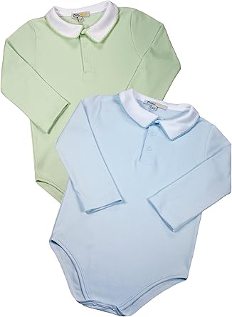baby boy bodysuits with collar