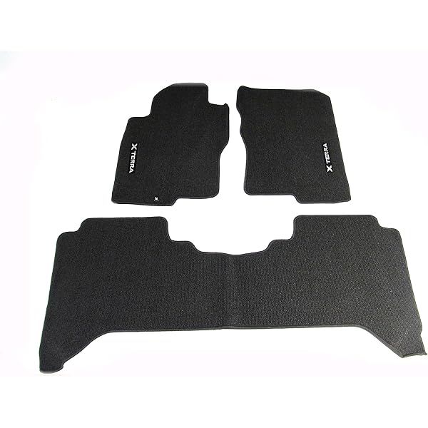 ToughPRO NISSAN Xterra Two Front Mats All Weather Heavy Duty Black