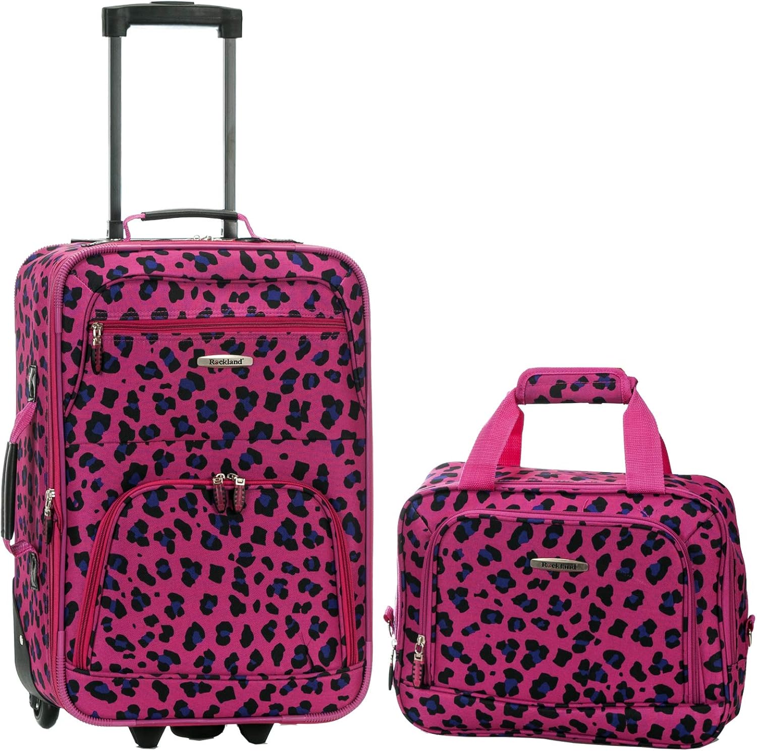 Rockland Fashion Softside Upright Luggage Set