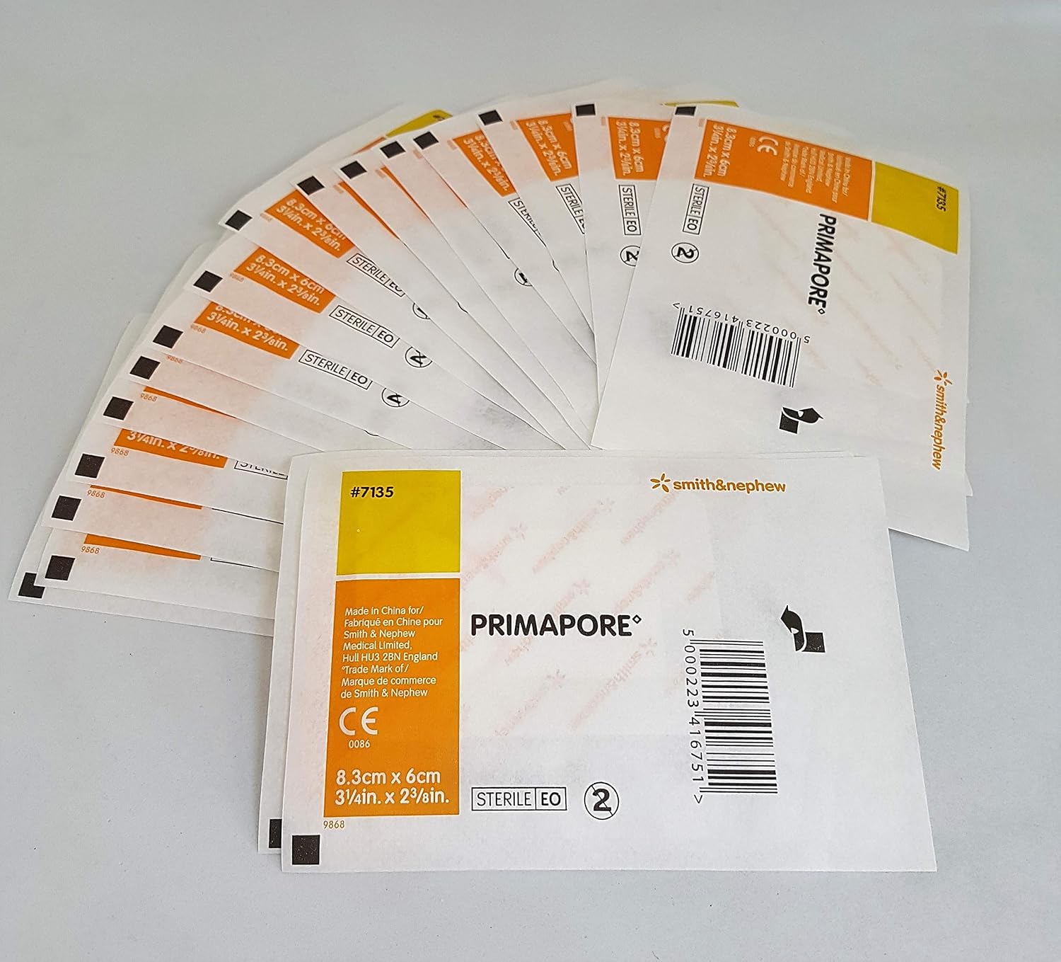 Primapore - Post-Operative Dressing - 8.3cm x 6cm (x25), White, 8.3x6 cm (Pack of 25) - Image 3