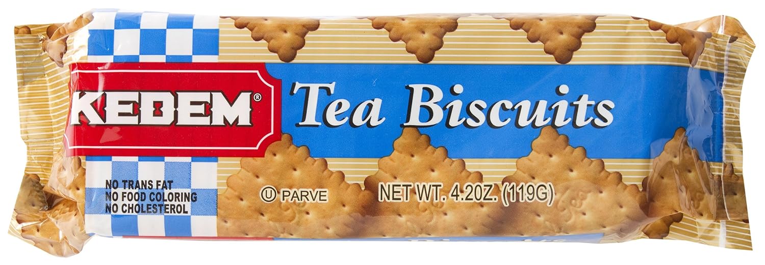 Kedem Tea Biscuits (Plain, 12 Pack) Grocery & Gourmet Food