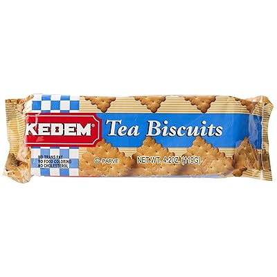 Kedem Tea Biscuits (Plain, 12 Pack)