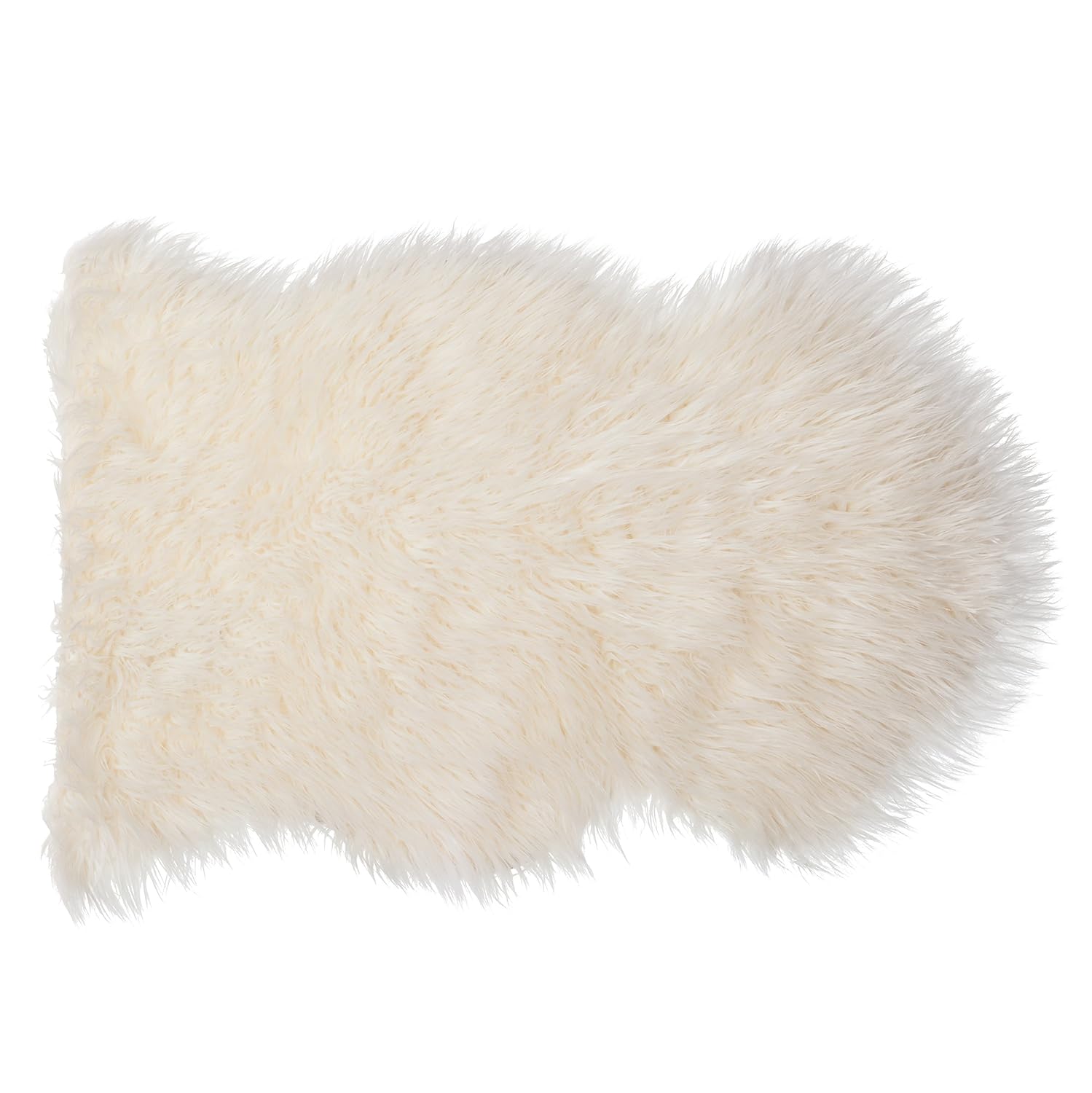 Amazon SLPR Home Collection Faux Fur Ivory White Sheepskin