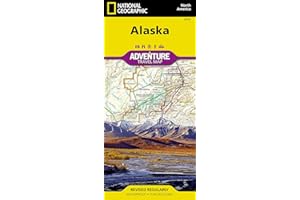 Alaska Map (National Geographic Adventure Map, 3117)