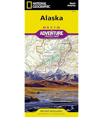 Alaska State Wall Map - 16.75