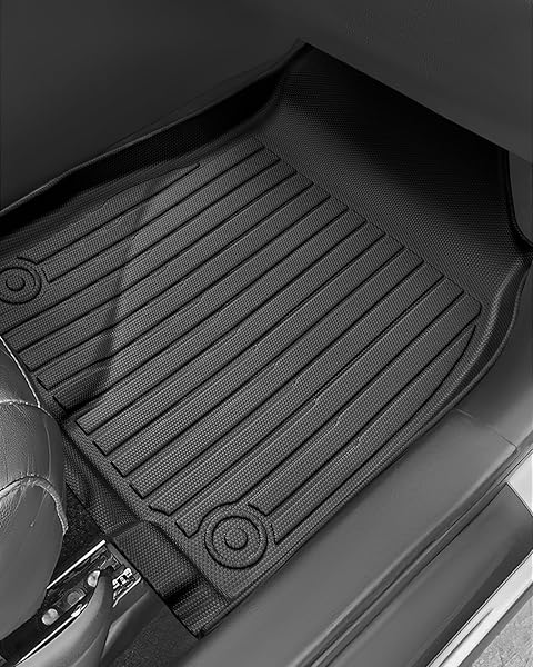 ALL-WEATHER FLOOR MATS & CARGO LINER FOR TOYOTA HIGHLANDER 2014-2019 | ONLY FOR 7-SEAT(CAPTAIN’S CHAIRS) & GAS | FIT FLOOR MATS & CARGO COVER WITH BACKREST COVERS FOR LE PLUS XLE SE LIMITED PLATINUM