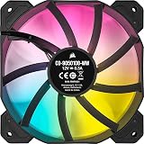Corsair iCUE SP120 RGB Elite PWM 120mm Fan Eight RGB LEDs AirGuide Technology view 9