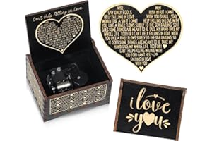 ZADIN Gifts for Girlfriend, Wooden Music Box, Anniversary Romantic Gifts For Her & Him,Couple, Birthday Gifts For Girlfriend, I Love You Gifts for Her,Women,Wife,1 Year Anniversary,Wedding Gifts,Love Gifts