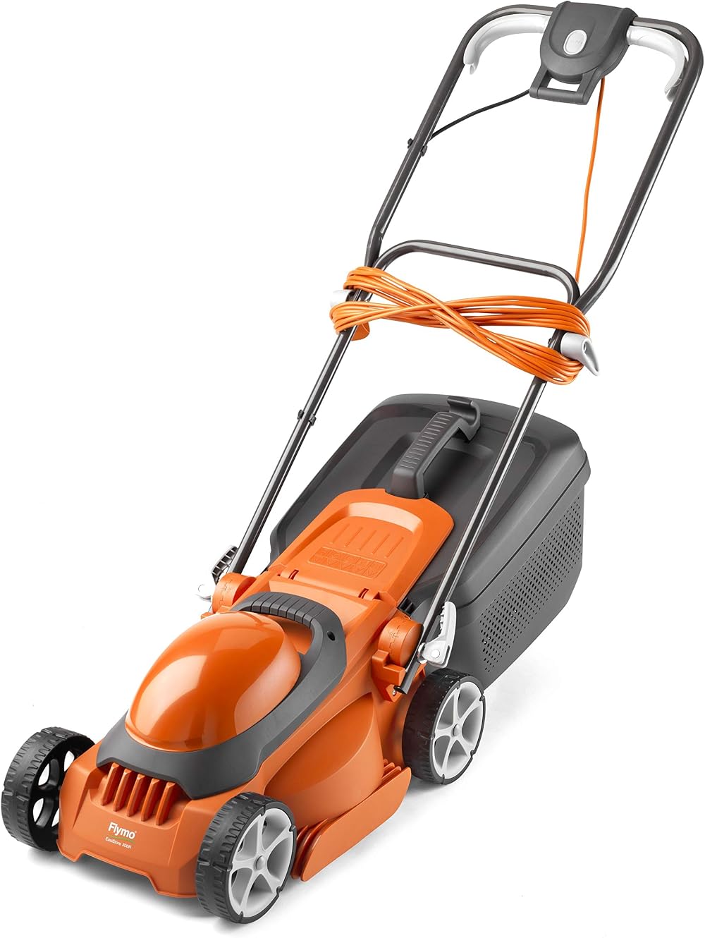 Flymo EasiStore 300R Electric Rotary Lawn Mower 30cm Cut 30L Grass Box