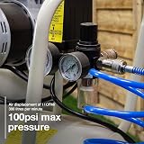 Hyundai 50L Portable Air Compressor 750W 2HP Oil Free Direct Drive 118psi view 5