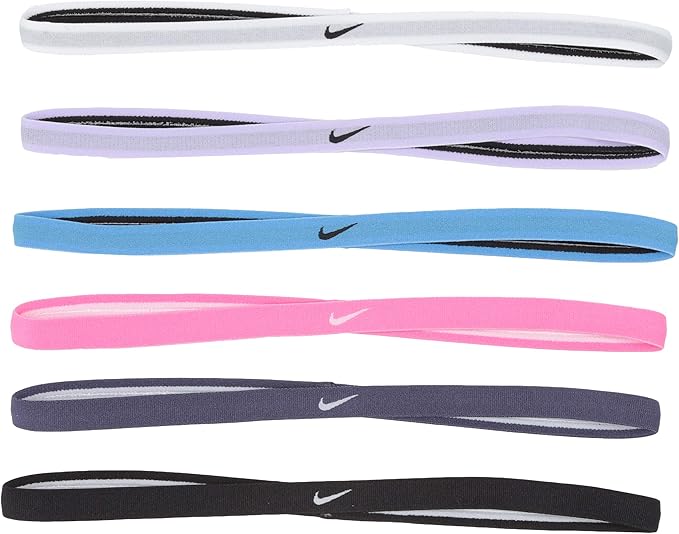 nike accessories swoosh sport headbands 6pk 2.0