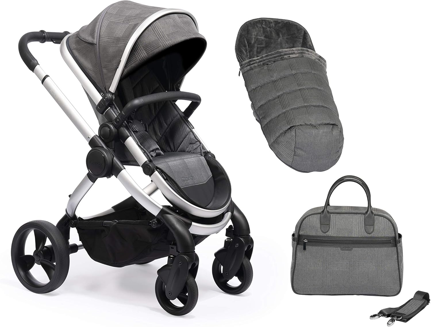 grey icandy changing bag