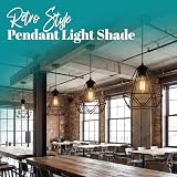 Giggi Black Ceiling Light Wire Basket Pendant Lighting view 4
