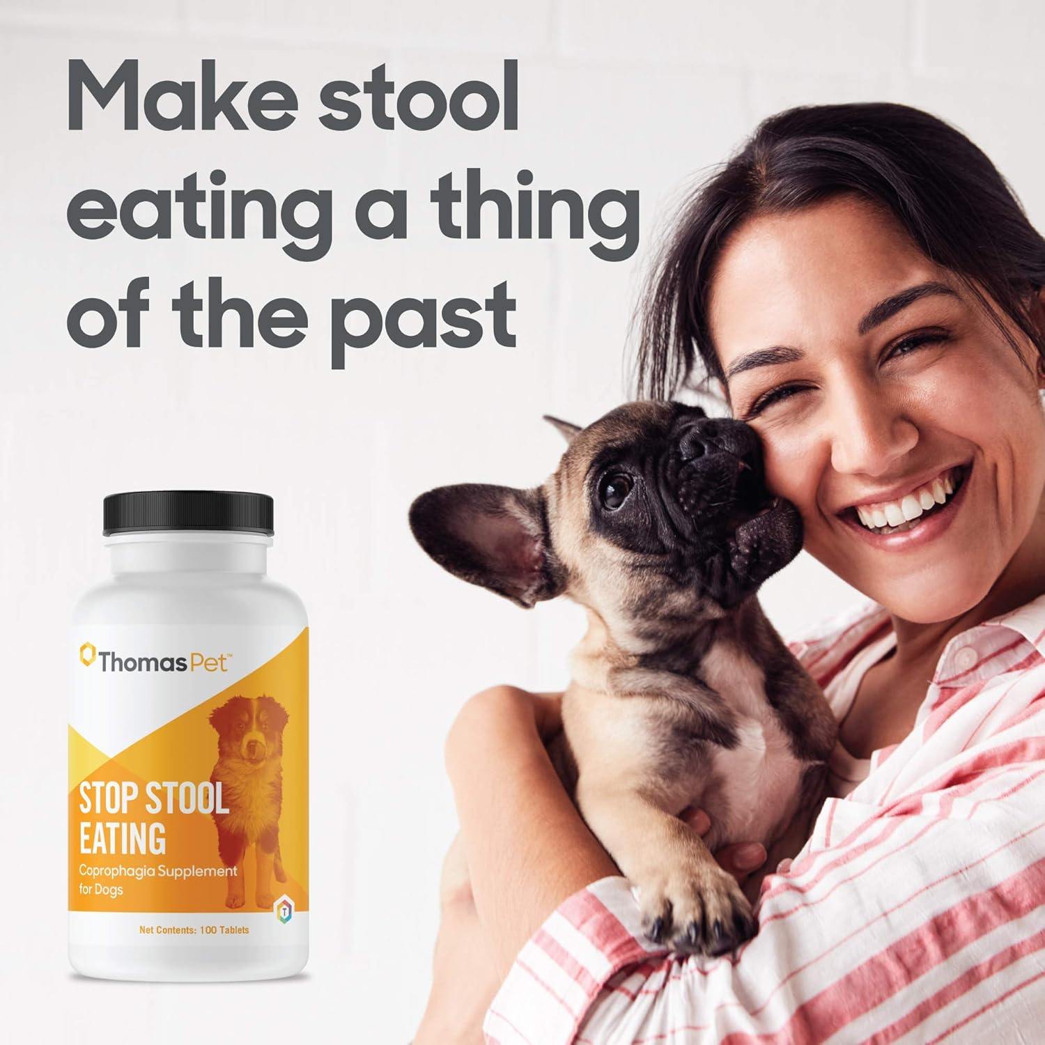dog anti poop eating pills