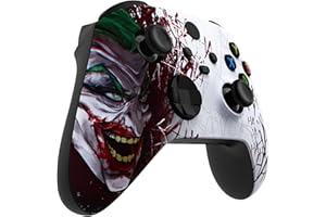 eXtremeRate Replacement Shell for Xbox Series X|S Controller, Unleash Your Style - Clown Hahaha Custom Skin Front Housing Faceplate for Xbox Core Controller Wireless