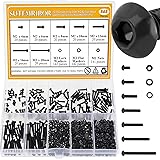 565 Pieces M2 Screws Nuts Washers Set