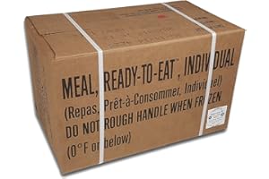 MREMOUNTAIN USA MRE Full CASE of 12 Case A (Menus 1-12)