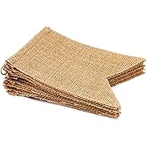 Yoodelife DIY Burlap Banner, DIY Party Decor Blank Swallowtail Flag for Birthday Wedding Party Baby Shower Graduation Holidays Camping Easter Christmas New Year Decorations