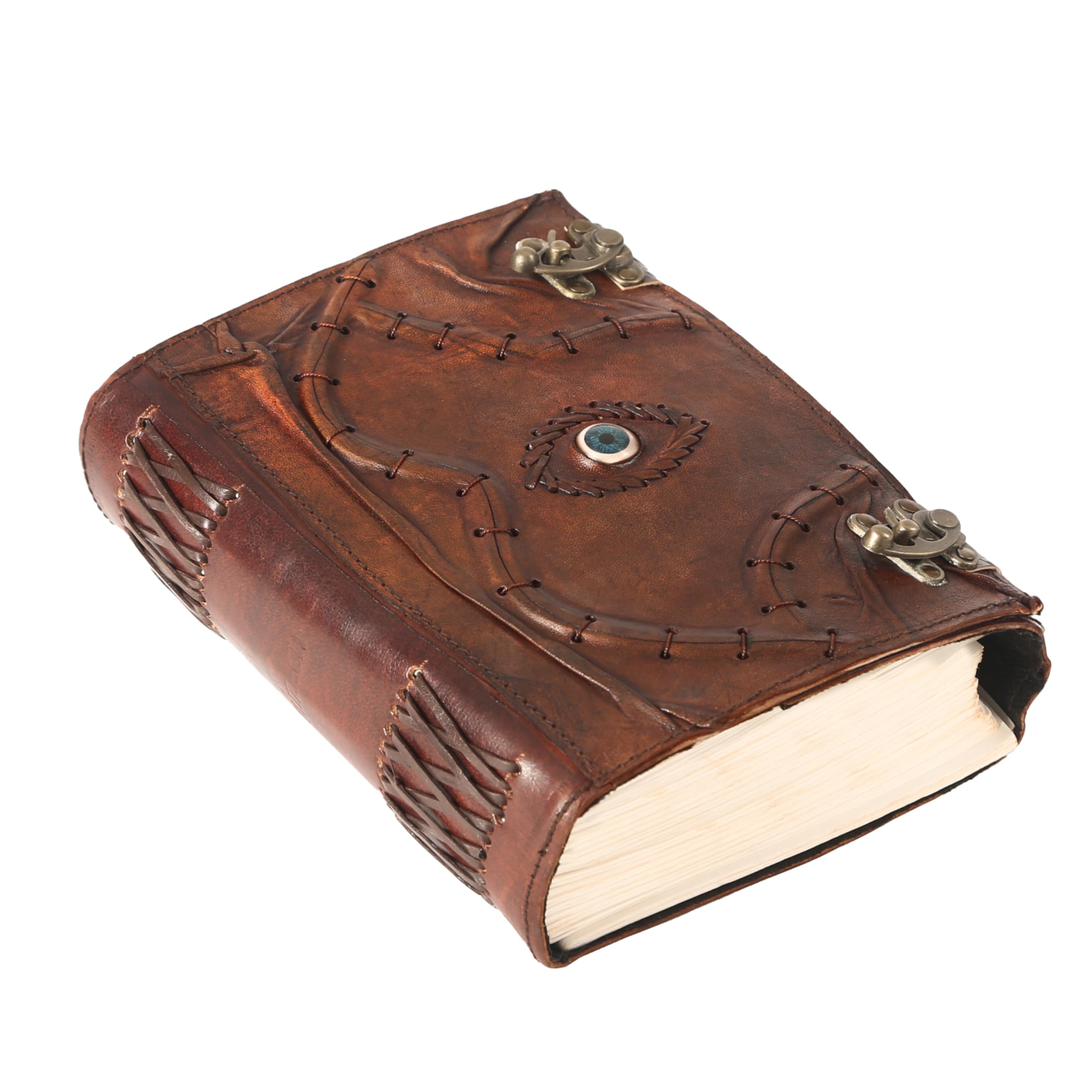 TUZECH 600 Pages Handmade Large Leather Journal Diary Embossed Tree of ...