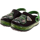 Boys Character Clog Sandals Spider-Man Cars Lightning McQueen Sonic The Hedgehog & Monster Jam Grave Digger Slip-On Slides Closed Toe Clogs with Backstrap Sizes: 5-10 Toddler 11-12 Little Kid