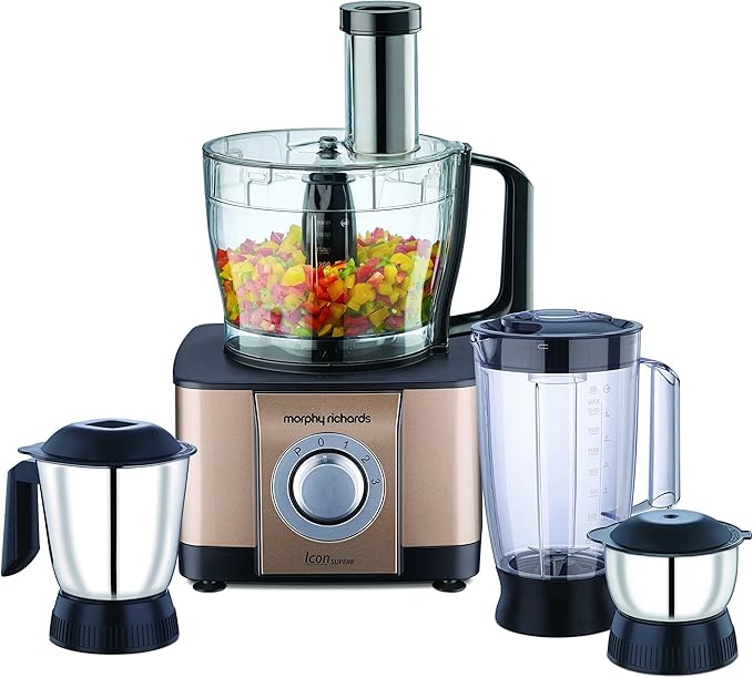 Buy Morphy Richards Icon Superb 1000Watt Food Processor (Glazing