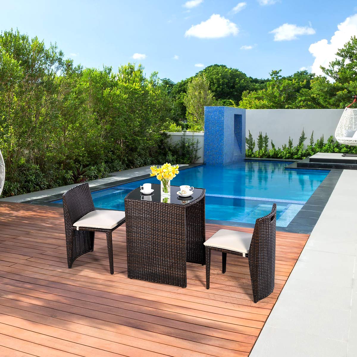 Best 3 pc outdoor dining set