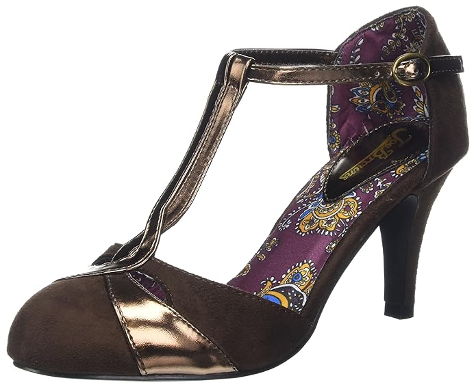 Joe Browns Women�s Gatsby Vintage TBar Shoes Heels, Brown