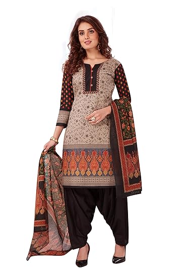 Womens Pure Cotton Printed Fully stitched Salwar Suit