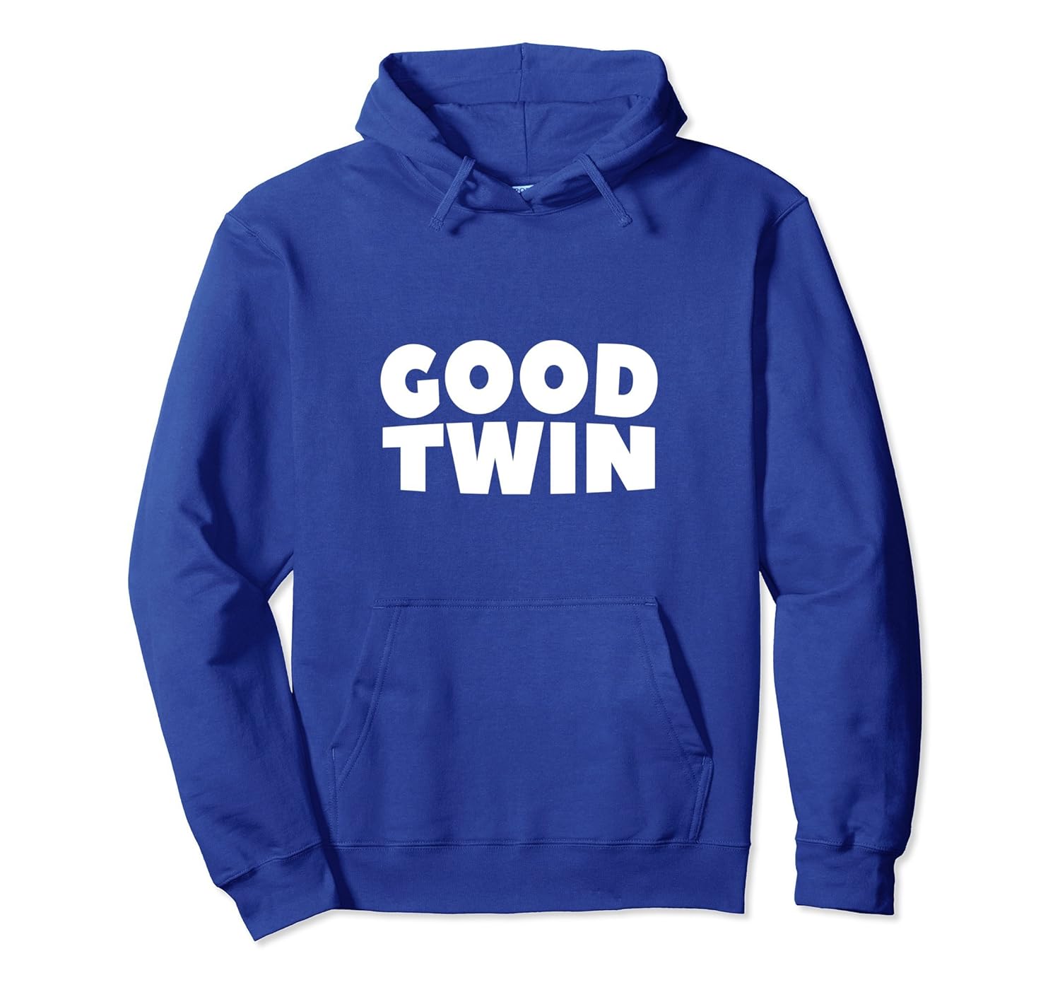 Good Twin Funny Halloween Hoodie Twins Best Friend Costume- TPT