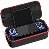 JC200 Series Switch Controller Customized Travel Case, Hard Shell Case Holds JC200 Series Controller, Switch Console, AC Adapter, Headset and 10 Game Cards, Etc. (for JC200 Series Controllers Only)