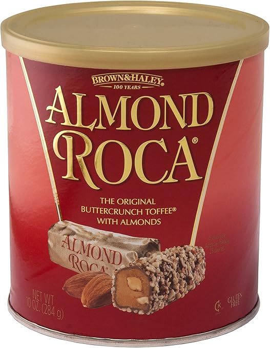 BrownHaley Almond Roca Canister, 284 Gram Amazon.ca Grocery