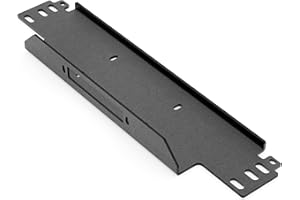 YZONA Wrangler TJ YJ Winch Mounting Plate Compatible with 1987-2006 Wrangler TJ YJ, Fits 10" x 4.5" Winch Bolt Pattern, Heavy-Duty Steel Bracket, 12000 lb Towing Capacity, Black