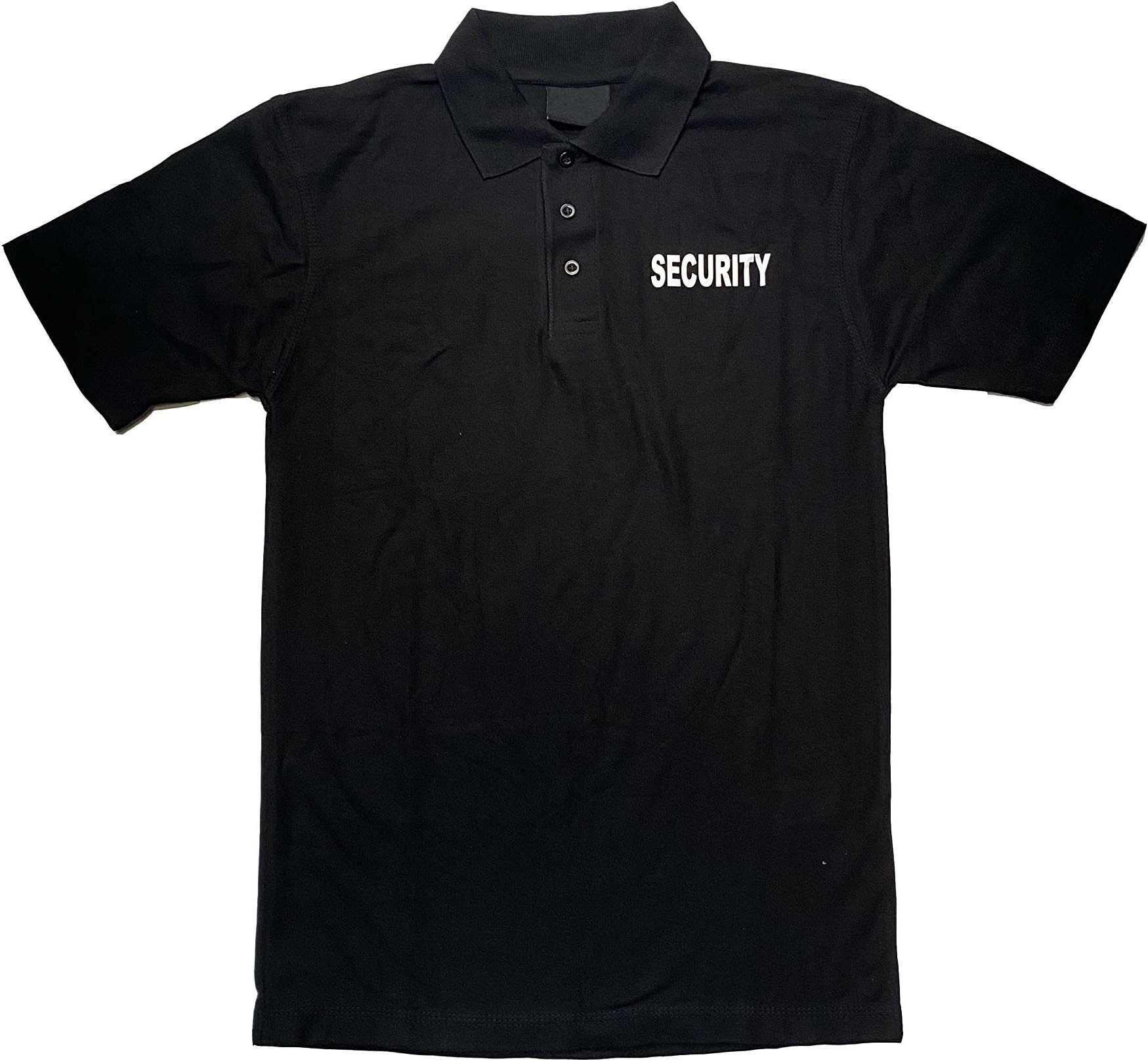 Black Polo Security Printed - XXXL