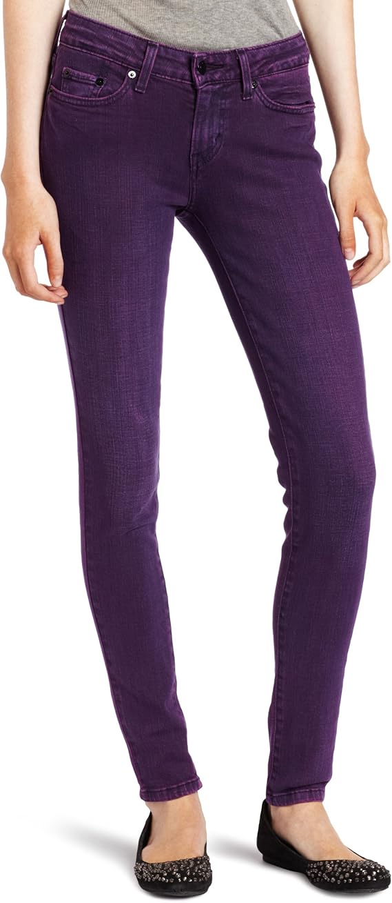 Levi's 's Women' s 535 Super Skinny Jeans, Purple (98 Cotton, 2