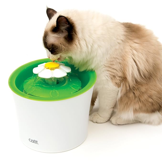 Amazon Com Catit Flower Fountain 3l Cat Water Fountain With