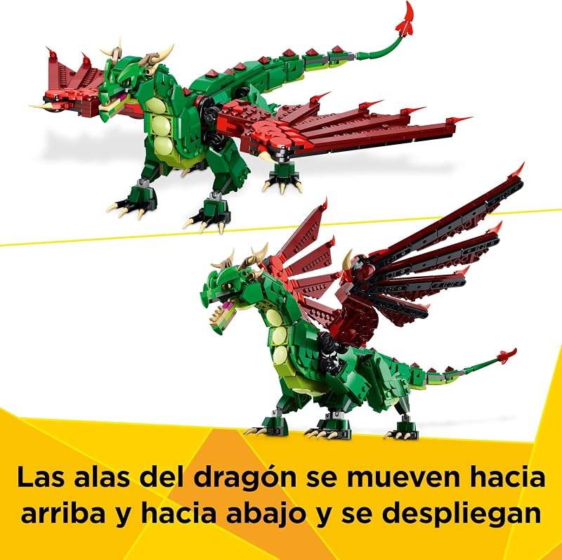 Creator 3 en 1 Dragón Medieval 31161