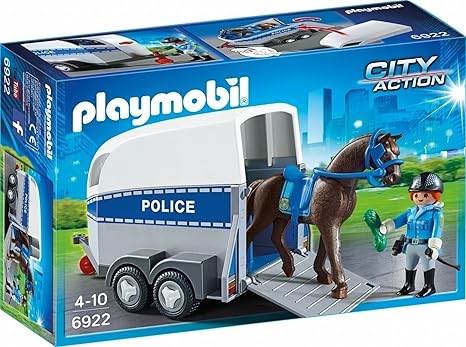 PLAYMOBIL Policía Playset (6922): Amazon.es: Juguetes y juegos
