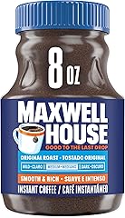 Maxwell House Original Roast Instant Coffee, 8 oz Jar