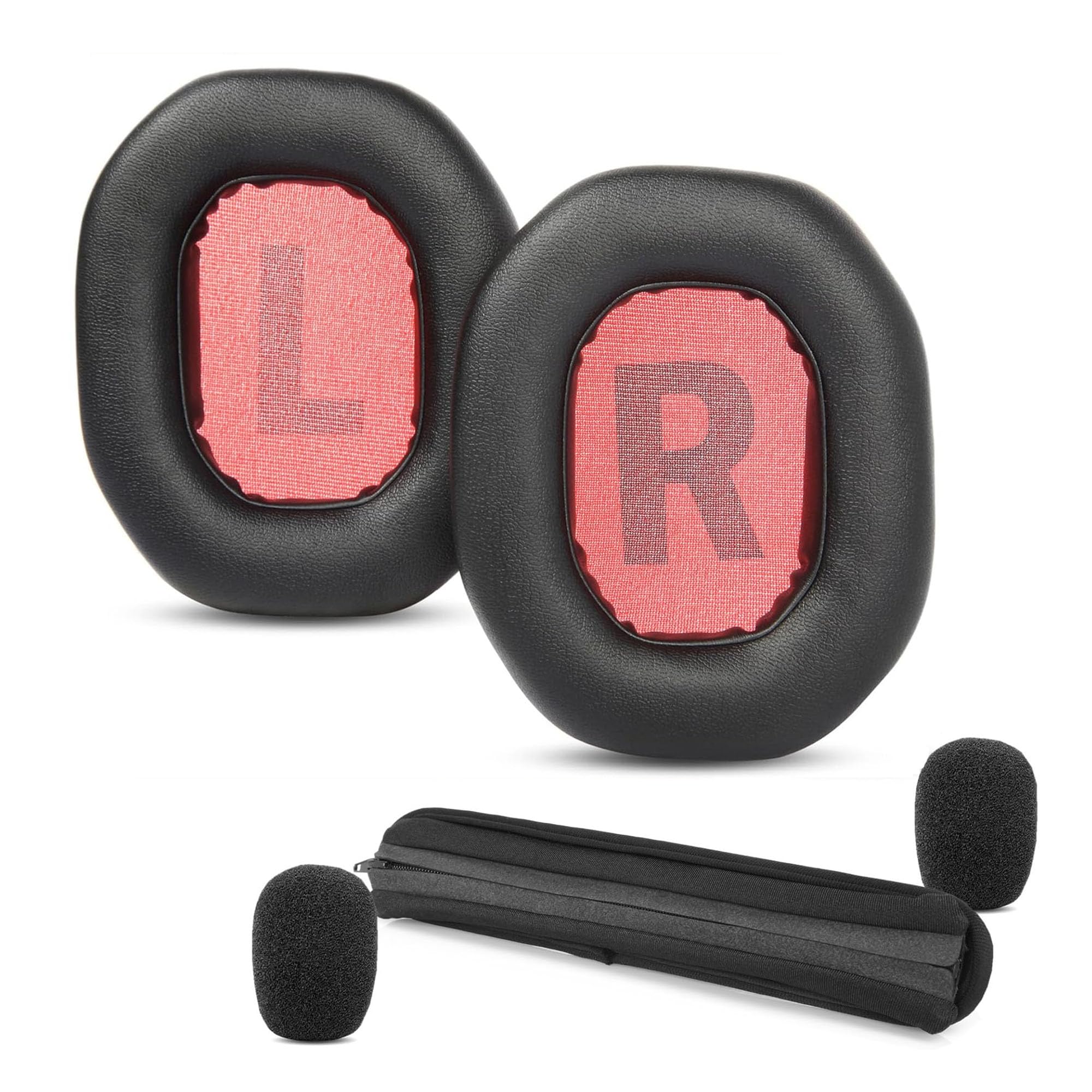 Teufel Cage Gaming HD Earpads and Headband Cushion for Teufel Cage Gaming HD Headset Ear cushions with Protein Leather and Memory foam