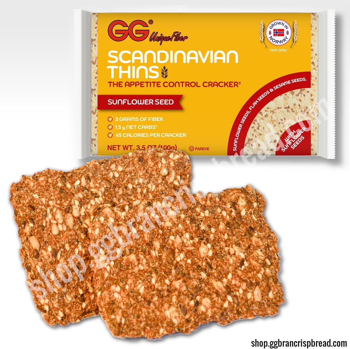 GG Scandinavian Thins Sunflower Seed 3.5oz