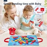 hahaland 22pc Fabric Fishing Game Montessori Toys for 1 Year Old Kids view 9