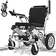 VOCIC Electric-Wheelchairs-for-Adults, Lightweight Electric Wheelchair Foldable, Folding Power Wheelchair, Handicap Motorized Mobility Scooters for Seniors, Powered Wheel Chair, All Terrain-2024 New