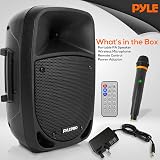 Pyle 800W Portable PA System Bluetooth Speaker with Wireless Mic view 7