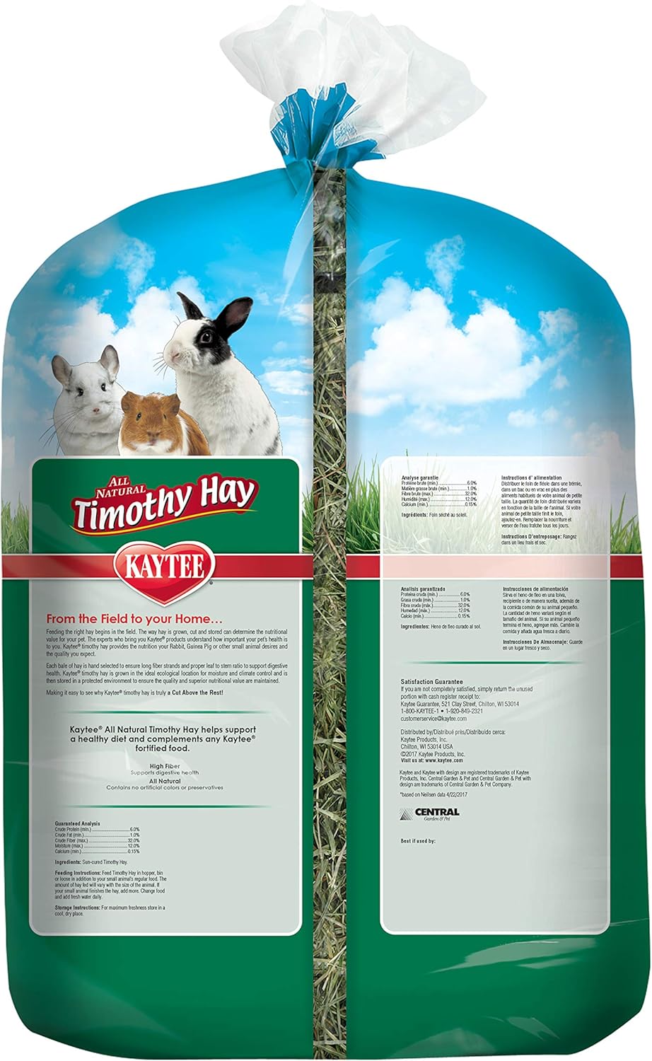 Kaytee Timothy Hay, 12 pounds : Pet Supplies