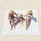 Turkish Beach Towel Pool Throw Blanket Sandproof Fast Dry Thin Extra Large Lightweight Oversized Sandproof Cloud Honeymoon Must Haves Travel Essentials Spa Accessories Women Summer Vacation Item