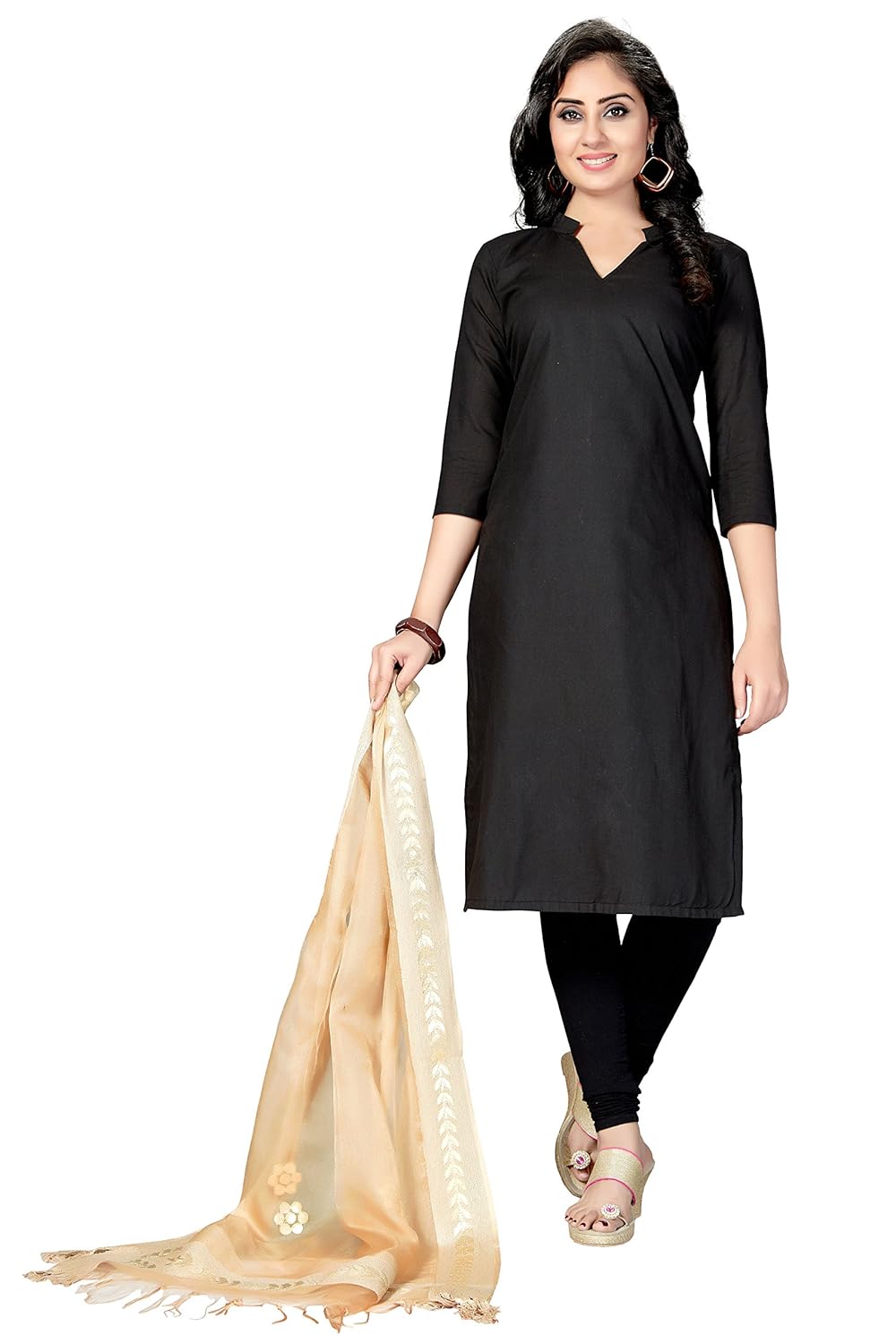 rani saahiba women's organza dupatta